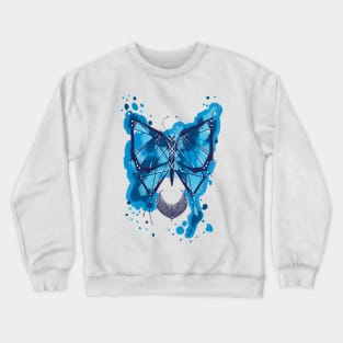 Fractal Butterfly Crewneck Sweatshirt